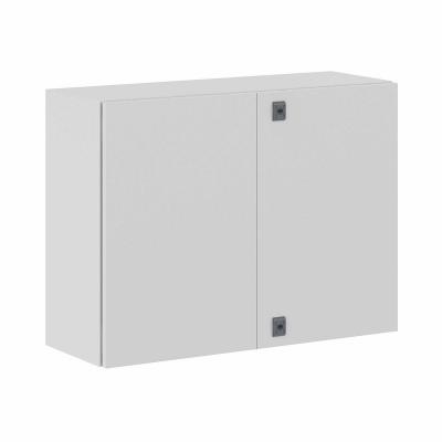 Шкаф электротехнический настенный DKC CE, IP55, 600х800х300 мм (ВхШхГ), дверь: двойная распашная, металл, металл, цвет: серый