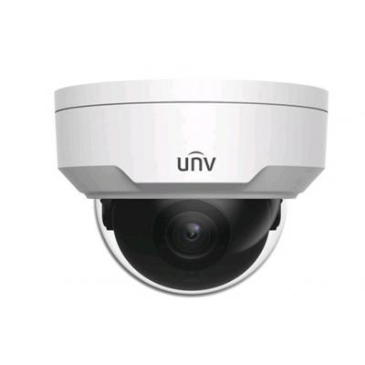 Сетевая IP видеокамера Uniview, купольная, универсальная, 4Мп, 1/3’, 2688×1520, 30к/с, ИК, цв:0,003лк, об-в:4мм, IPC324SB-DF40K-I0-RU