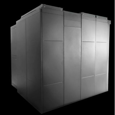 Панель (для ЦОД) ЦМО, 42U, 2020х900х120 мм (ВхШхГ), для коридора: 1 800 мм, для шкафов ШТК-СП, цвет: чёрный, (ЦОД-СП-Ф1-42-9005)