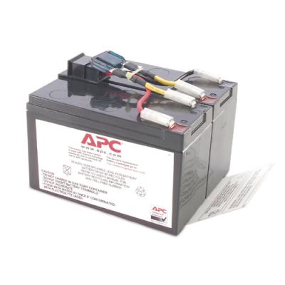 Аккумулятор для ИБП APC, 132х108х15 мм (ВхШхГ) свинцово-кислотный с загущенным электролитом  168 Ач, цвет: чёрный, (RBC48)