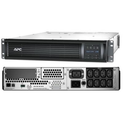 ИБП APC Smart-UPS, 2200ВА, линейно-интерактивный, в стойку, 483х660х89 (ШхГхВ), 230V, 2U,  однофазный, Ethernet, (SMT2200RMI2U)