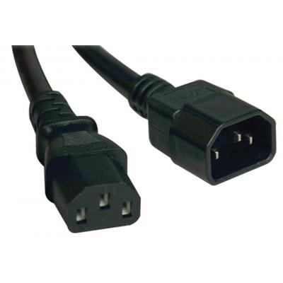 Силовой шнур ITK, IEC 60320 С13, вилка IEC 320 C14, 2 м, 10А, цвет: чёрный