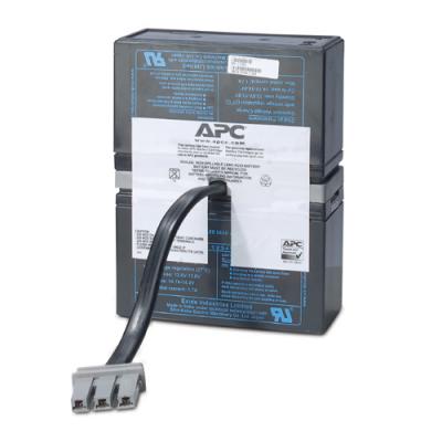 Аккумулятор для ИБП APC, 197х149х64 мм (ВхШхГ) свинцово-кислотный с загущенным электролитом  216 Ач, цвет: антрацит, (RBC33)