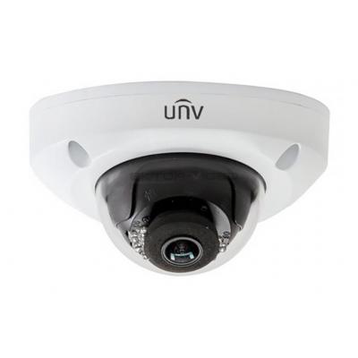 Сетевая IP видеокамера Uniview, купольная, универсальная, 4Мп, 1/3’, 2688×1520, 30к/с, ИК, цв:0,003лк, об-в:2,8мм, IPC314SB-ADF28K-I0-RU