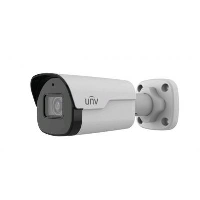 Сетевая IP видеокамера Uniview, bullet-камера, улица, 4Мп, 1/3’, 2688×1520, 25к/с, ИК, цв:0,003лк, об-в:2,8мм, IPC2124SB-ADF28KM-I0-RU