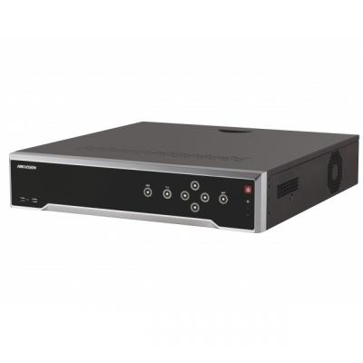 Видеорегистратор HIKVISION, каналов: 32, H.265+, 4x HDD, звук Да, порты: HDMI, USB, VGA, память: 40 ТБ, питание: AC 100-240 В, с РОЕ