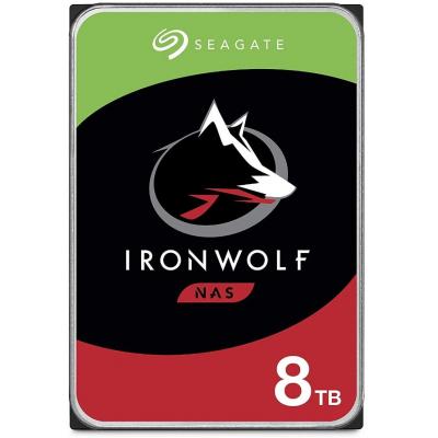 Жёсткий диск Seagate IronWolf, 8 ТБ, SATA, 7 200 rpm, ST8000VN004