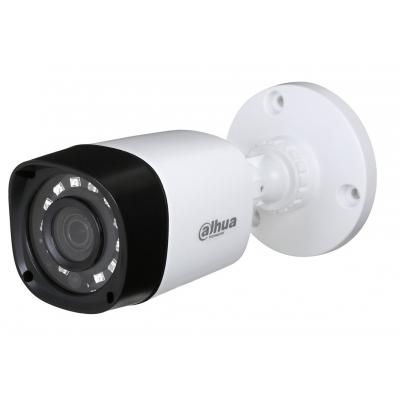 Видеокамера HDCVI Dahua, bullet-камера, помещ./улица, 4Мп, 1/3’, 2688×1520, 25к/с, ИК, цв:0,03лк, об-в:2,8мм, DH-HAC-HFW1400RP-0280B