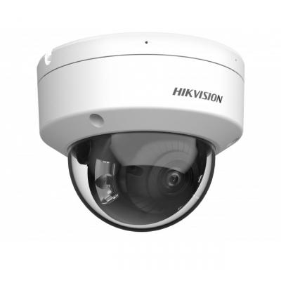 Сетевая IP видеокамера HIKVISION ColorVu, купольная, улица, 8Мп, 1/1,8’, 3840x2160, цв:0,008лк, об-в:2,8мм, DS-2CD2187G2-LSU(2.8mm)(C)