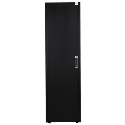 Шкаф телекоммуникационный напольный Datarex, IP20, 42U, 2010х600х1000 мм (ВхШхГ), дверь: металл, боковая панель: сплошная съемная, разборный, цвет: чё