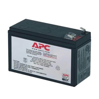 Аккумулятор для ИБП APC, 151х65х94 мм (ВхШхГ) свинцово-кислотный с загущенным электролитом  84 Ач, цвет: чёрный, (RBC2)