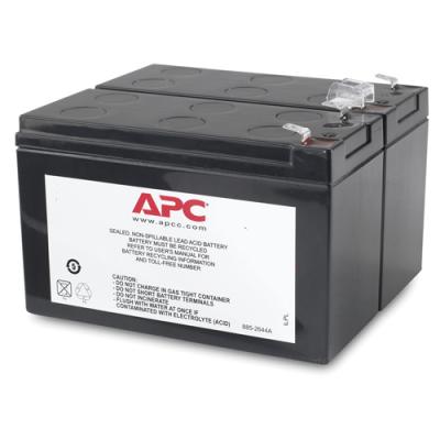 Аккумулятор для ИБП APC, 152х133х102 мм (ВхШхГ) свинцово-кислотный с загущенным электролитом  168 Ач, цвет: чёрный, (APCRBC113)