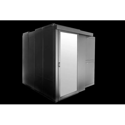 Дверь (для ЦОД) ЦМО, 42U, 1970х1100х150 мм (ВхШхГ), для коридора: 1 250 мм, для шкафов ШТК-СП, цвет: чёрный, (ЦОД-СП-Д1-42-9005)