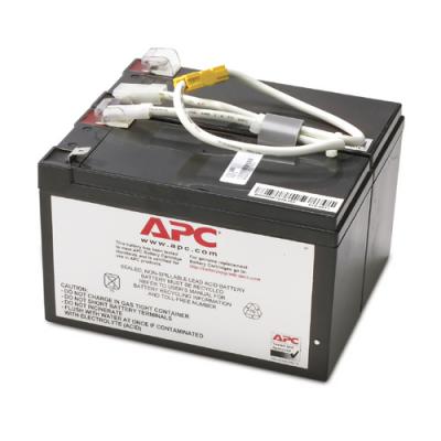 Аккумулятор для ИБП APC, 150х130х94 мм (ВхШхГ) свинцово-кислотный с загущенным электролитом  168 Ач, цвет: чёрный, (RBC5)
