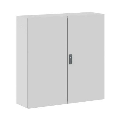 Шкаф электротехнический настенный DKC ST, IP55, 1000х1000х300 мм (ВхШхГ), дверь: двойная распашная, металл, металл, цвет: серый