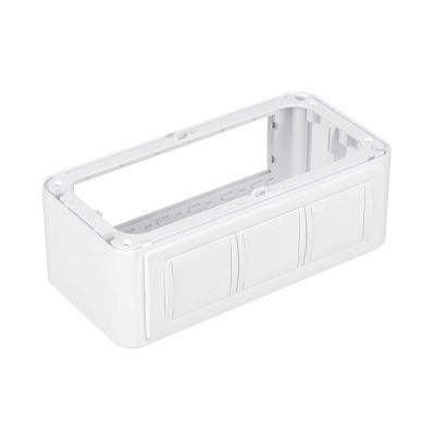 Монтажная коробка DKC BUS, пластик, 79х108х216 мм (ВхШхД), модулей: 12, вертикальный, цвет: белый