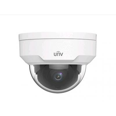 Сетевая IP видеокамера Uniview, купольная, универсальная, 8Мп, 1/3’, 3840x2160, 20к/с, ИК, цв:0,05лк, об-в:2,8мм, IPC328LR3-DVSPF28-F-RU