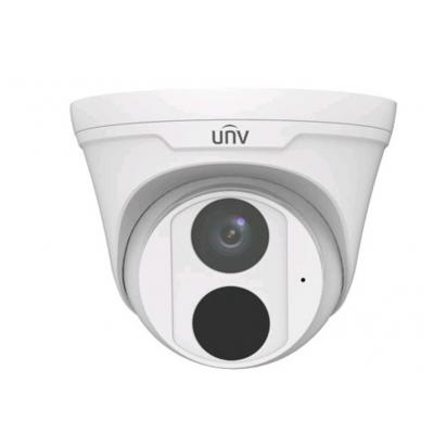Сетевая IP видеокамера Uniview, купольная, универсальная, 4Мп, 1/3’, 2688×1520, 20к/с, ИК, цв:0,01лк, об-в:4мм, IPC3614SR3-ADPF40-F-RU