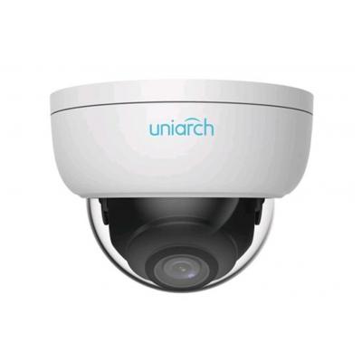 Сетевая IP видеокамера Uniview Uniarch, купольная, помещ./улица, 4Мп, 1/2,7’, 2560х1440, 20к/с, ИК, цв:0,02лк, об-в:2,8мм, IPC-D114-PF28