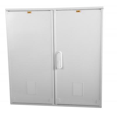 Шкаф электротехнический настенный Elbox EP, IP44, 800х800х250 мм (ВхШхГ), дверь: двойная распашная, полиэстер, полиэстер, цвет: серый