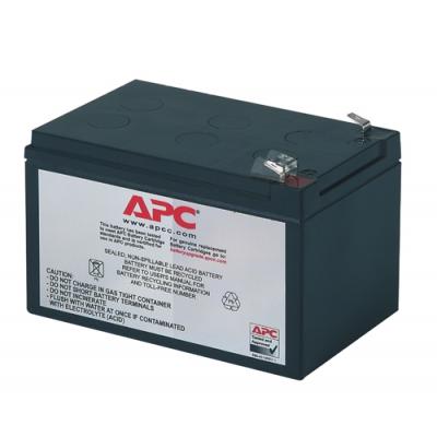 Аккумулятор для ИБП APC, 150х94х99 мм (ВхШхГ) свинцово-кислотный с загущенным электролитом  132 Ач, цвет: чёрный, (RBC4)