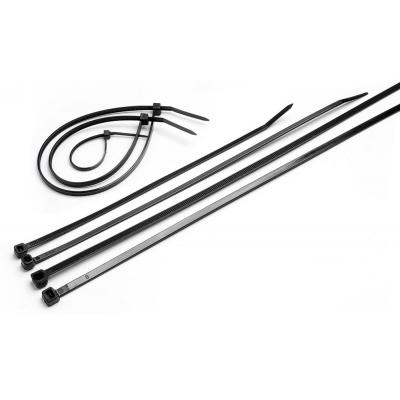 Стяжка кабельная Cabeus, неоткрывающаяся, 2,5 мм Ш, 100 мм Д, 100 шт, материал: нейлон, цвет: чёрный