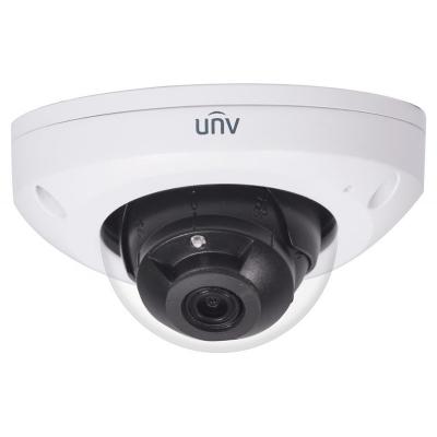 Сетевая IP видеокамера Uniview, купольная, универсальная, 4Мп, 1/3’, 2592×1520, 20к/с, ИК, цв:0,03лк, об-в:2,8мм, IPC314SR-DVPF28-RU