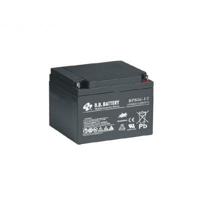 Аккумулятор для ИБП B.B.Battery BPS, 123х166х175 мм (ВхШхГ),  необслуживаемый электролитный,  12V/26 Ач, (BB.BPS 26-12)