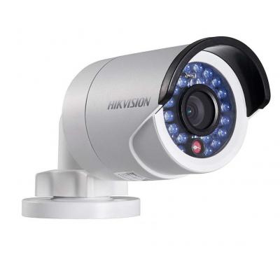 Сетевая IP видеокамера HIKVISION, bullet-камера, улица, 1/3’, ИК-фильтр, цв: 0,01лк, фокус объе-ва: 4мм, цвет: белый, (DS-2CD2042WD-I (4mm))