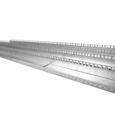 Направляющая ЦМО, вертикальный, 18U, 800х44х81 мм (ВхШхГ), для серии ШТК-М, оцинкованная сталь