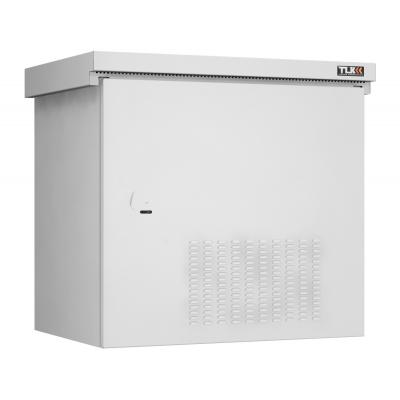 Шкаф уличный всепогодный укомплектованный настенный TLK Climatic II, IP55, 12U, корпус: металл, 748х821х566 мм (ВхШхГ), цвет: серый