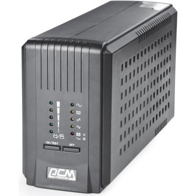 ИБП Powercom Smart King PRO+, 700ВА, линейно-интерактивный, напольный, 102х326х165 (ШхГхВ), 230V,  однофазный, Ethernet, (SPT-700)