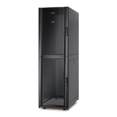 Шкаф серверный напольный APC NetShelter SX, IP22, 42U, 1991х600х1070 мм (ВхШхГ), дверь: перфорация, цвет: чёрный