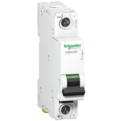 Автоматический выключатель Schneider Electric Acti 9, 2 модуль, DC класс, 1P, 50А, 6кА, (A9N61518)