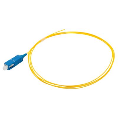 Пигтейл Lanmaster, SC/UPC, OS2 9/125, 1,5м, синий хвостовик, цвет: жёлтый
