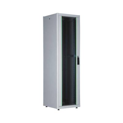 Шкаф телекоммуникационный напольный Lande DYNAmic Basic, IP20, 42U, 2010х600х600 мм (ВхШхГ), дверь: стекло, боковая панель: сплошная съемная, разборны