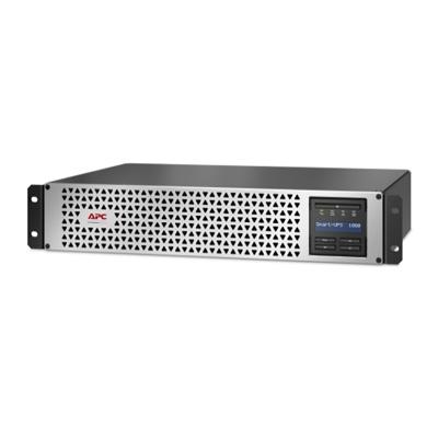 ИБП APC Smart-UPS, 1000ВА, линейно-интерактивный, в стойку, 318х438х86 (ШхГхВ), 230V, 2U,  однофазный, Ethernet, (SMTL1000RMI2U)