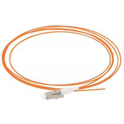Пигтейл ITK, LC/UPC, OM2 50/125, Simplex, LSZH, 1,5м, белый хвостовик, цвет: оранжевый