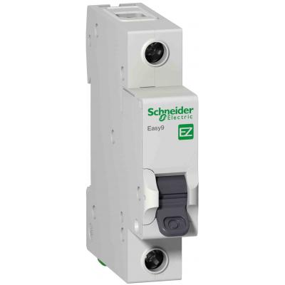 Автоматический выключатель Schneider Electric Easy9, 1 модуль, B класс, 1P, 63А, 4,5кА, (EZ9F14163)