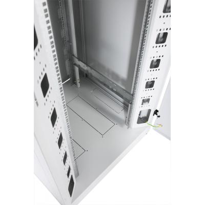 Шкаф телекоммуникационный напольный кроссовый 33U (800x800) дверь стекло,задняя металл,перфор.стенки-12