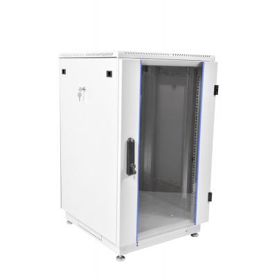 Шкаф телекоммуникационный напольный ЦМО ШТК-М, IP20, 27U, 1360х600х800 мм (ВхШхГ), дверь: стекло, боковая панель: сплошная съемная, цвет: серый