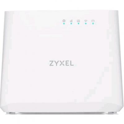 Маршрутизатор ZyXEL, портов: 4, LAN: 3, WAN: 1, скорость мб/с: 300, антенн: 6, USB: Нет, 163,5х146,6х72,2 мм (ВхШхГ), цвет: белый, ток 1А, micro-SIM, 