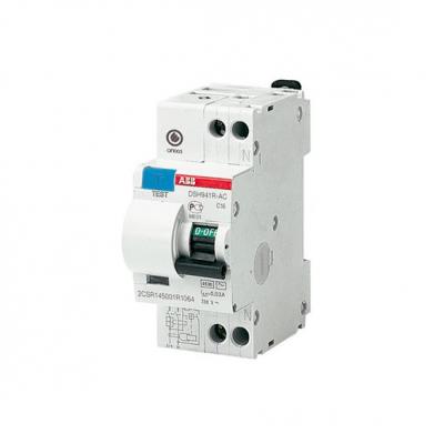 Автоматический выключатель ABB DSH941R, 2 модуль, AC класс, 1P, 6А, 4,5кА, (2CSR145001R1064)