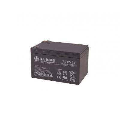 Аккумулятор для ИБП B.B.Battery BP, 94х98х151 мм (ВхШхГ),  необслуживаемый электролитный,  12V/12 Ач, (BB.BP 12-12)