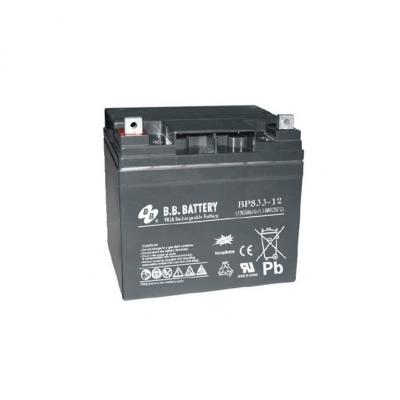 Аккумулятор для ИБП B.B.Battery BPS, 168х129х195 мм (ВхШхГ),  необслуживаемый электролитный,  12V/33 Ач, (BB.BPS 33-12)