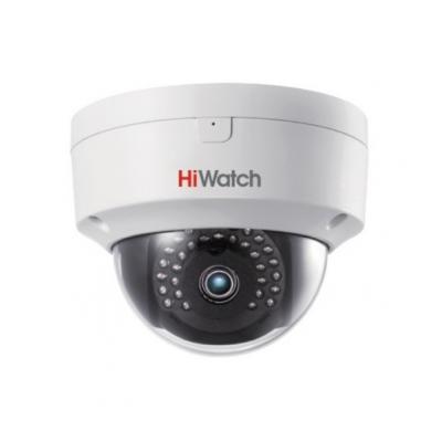 Сетевая IP видеокамера HiWatch, купольная, помещение, 2Мп, 1/2,7’, 1920х1080, ИК, цв:0,01лк, об-в:4мм, DS-I252S (4 mm)
