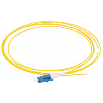 Пигтейл ITK, LC/UPC, OS2 9/125, Simplex, LSZH, 1,5м, синий хвостовик, цвет: жёлтый