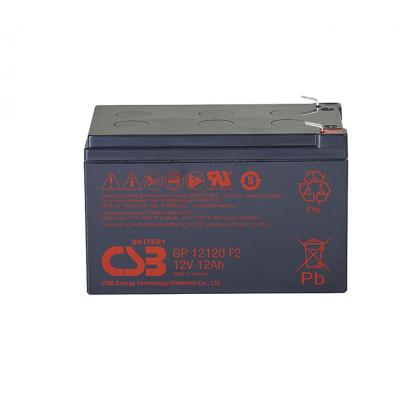 Аккумулятор для ИБП CSB Battery GP, 94х98х151 мм (ВхШхГ),  необслуживаемый свинцово-кислотный,  12V/12 Ач, (GP 12120)
