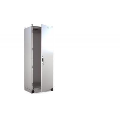 Корпус электротехнического шкафа Elbox EMS, IP65, 2000х1000х600 мм (ВхШхГ), дверь: двойная распашная, металл, цвет: серый