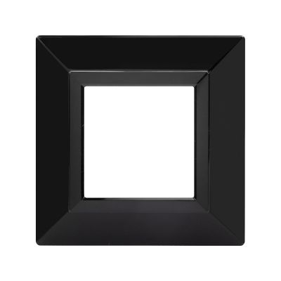 Рамка DKC Avanti, 1 пост, 90х90 мм (ВхШ), плоская, настенный, цвет: чёрный (DKC.4402852)